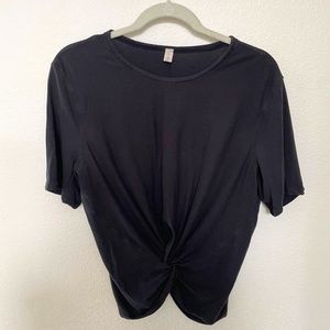Lululemon front knot twist top